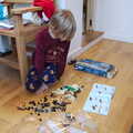 Harry starts making Lego, in the way of everything, Christmas Day, Brome, Suffolk - 25th December 2019