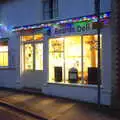 Beard's deli, with its Christmas lights up, Diss Panto and the Christmas Lights, Diss, Norfolk - 27th December 2019