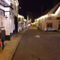 Fred roams around outside the Greyhound pub, Diss Panto and the Christmas Lights, Diss, Norfolk - 27th December 2019