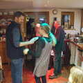 The Boy Phil does some Jessica tormenting, A New Year's Eve Party, Brome, Suffolk - 31st December 2019