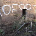 10Foot graffiti outside Liverpool Street , A Small Transport Miscellany, London - 7th January 2020