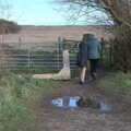 There's another gate to navigate, To See the Seals, Horsey Gap, Norfolk - 10th January 2020