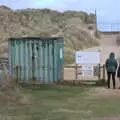 The cut in the cliffs which leads to the beach, To See the Seals, Horsey Gap, Norfolk - 10th January 2020