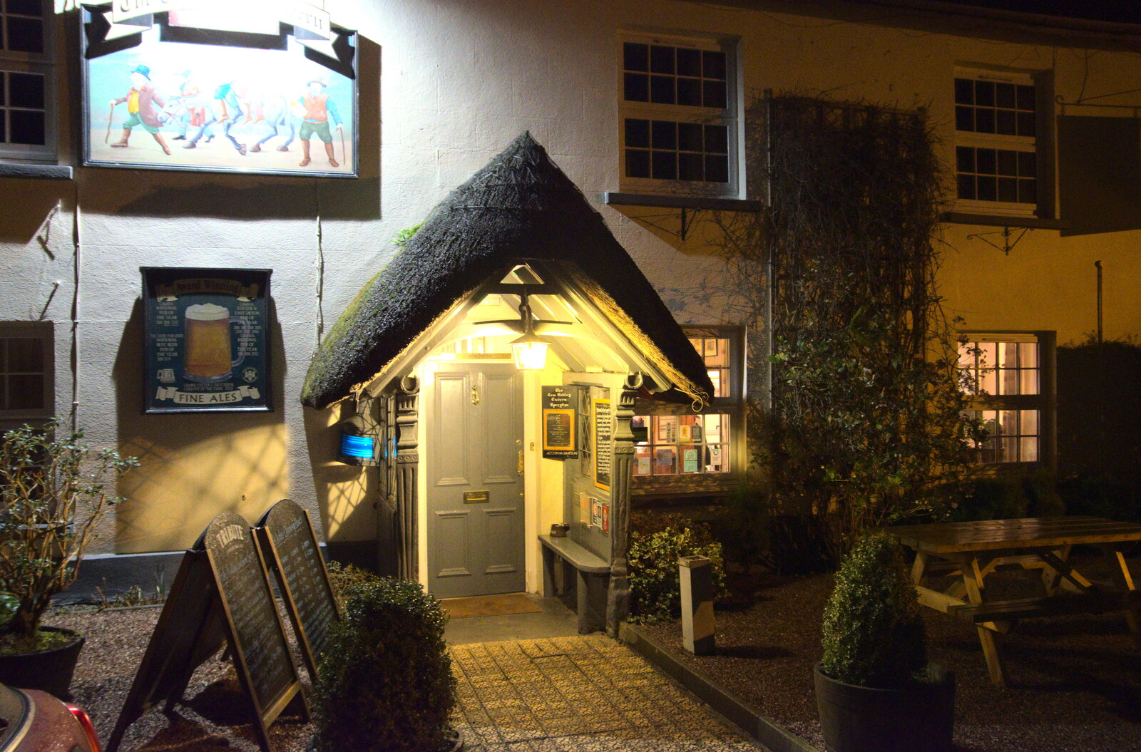 The Cobley, by night from A Short Trip to Spreyton, Devon - 18th January 2020