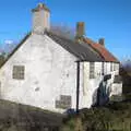 The derelict café and tea rooms on the A303, A Short Trip to Spreyton, Devon - 18th January 2020