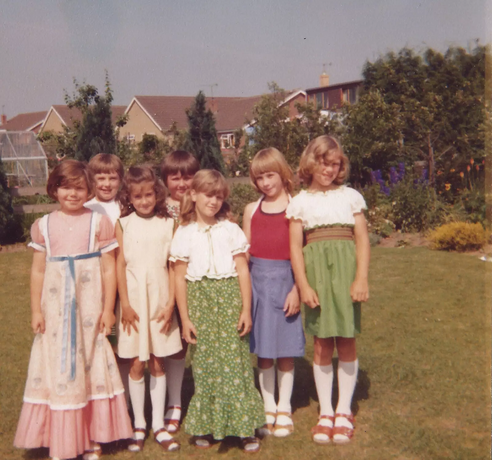 Sis's birthday, 1977, from Family History: Birtle's Close, Sandbach, Cheshire - 24th January 2020