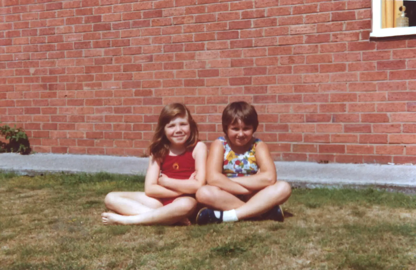 Sis and her best friend Vanessa, from Family History: Birtle's Close, Sandbach, Cheshire - 24th January 2020