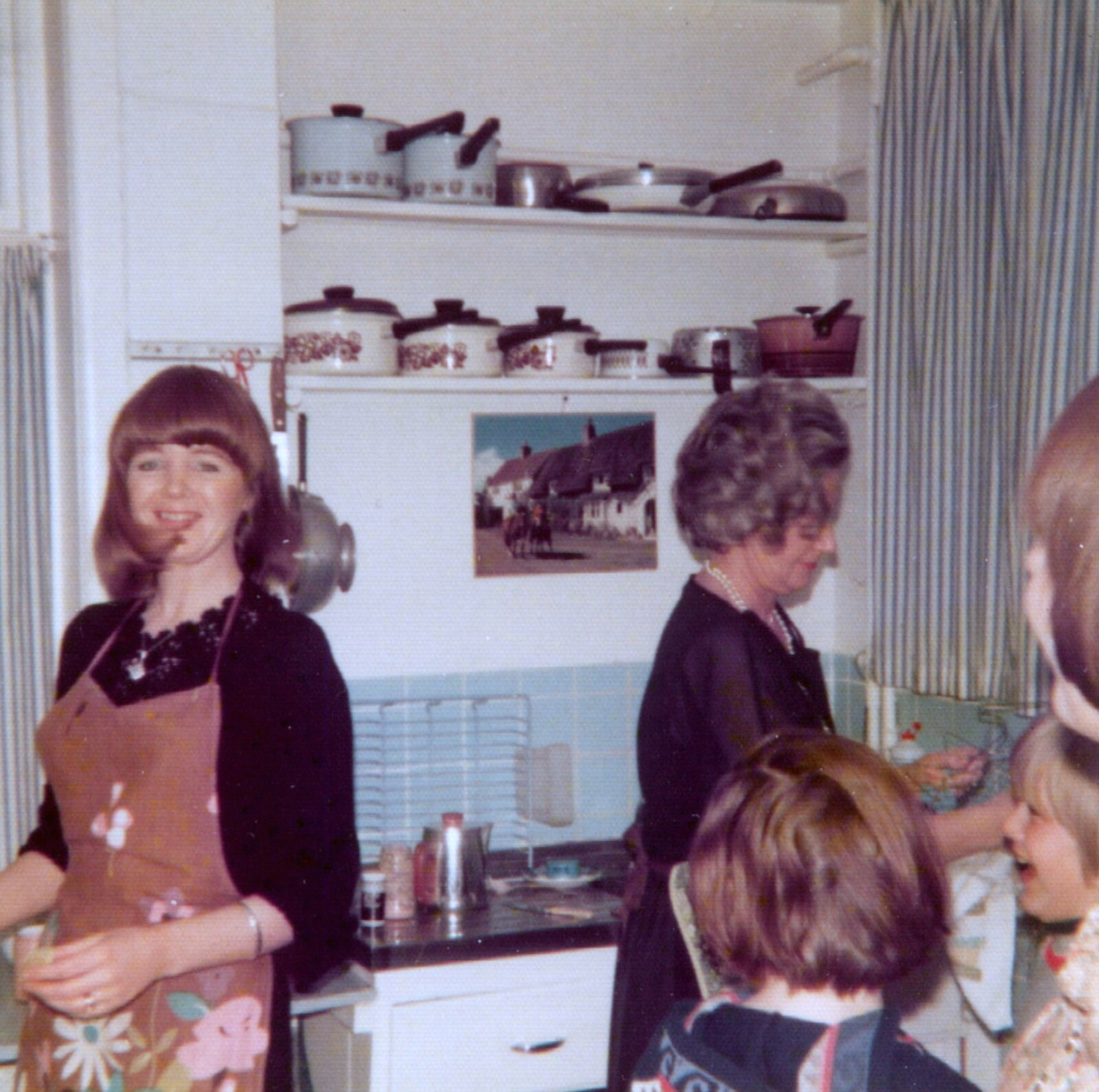 Family History: Danesbury Avenue, Tuckton, Christchurch, Dorset - 24th January 2020: It's all going off in the kitchen