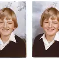 Nosher's school photo, two times, Family History: The 1980s - 24th January 2020