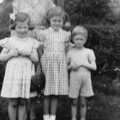 Margaret with Judith, Janet and Neil, Family History: The 1940s and 1950s - 24th January 2020