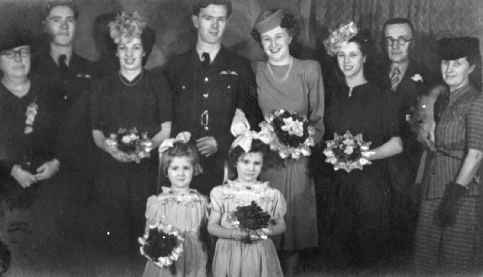 Joseph and Margaret's wedding, 1946 from Family History: The 1940s and 1950s - 24th January 2020