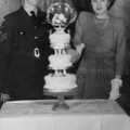 Joseph and Margaret cut the cake, Family History: The 1940s and 1950s - 24th January 2020
