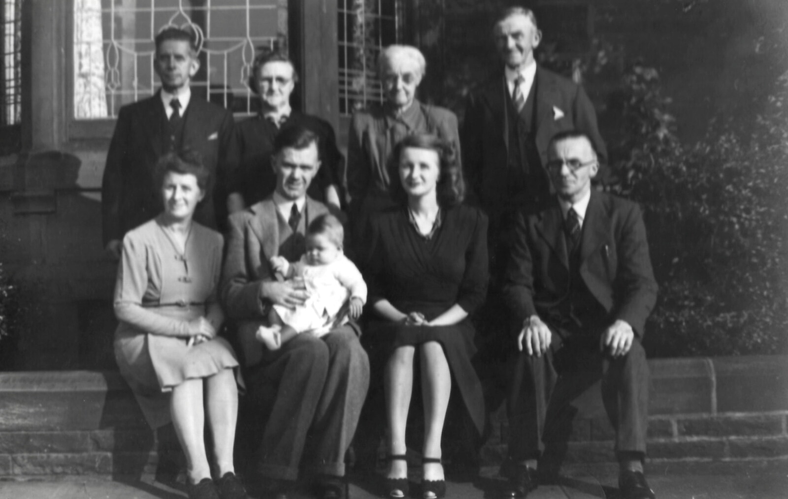 A family group from Family History: The 1940s and 1950s - 24th January 2020