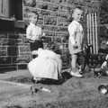 A gang of children play outside, Family History: The 1940s and 1950s - 24th January 2020