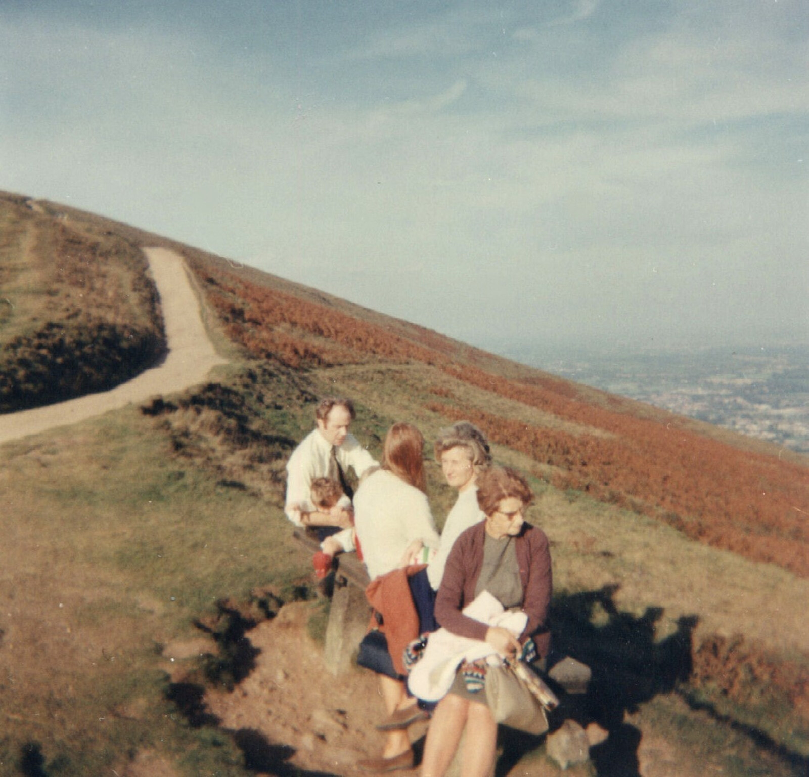 Family History: The 1970s, Timperley and Sandbach, Cheshire - 24th January 2020: Malvern Hills, 1969/70