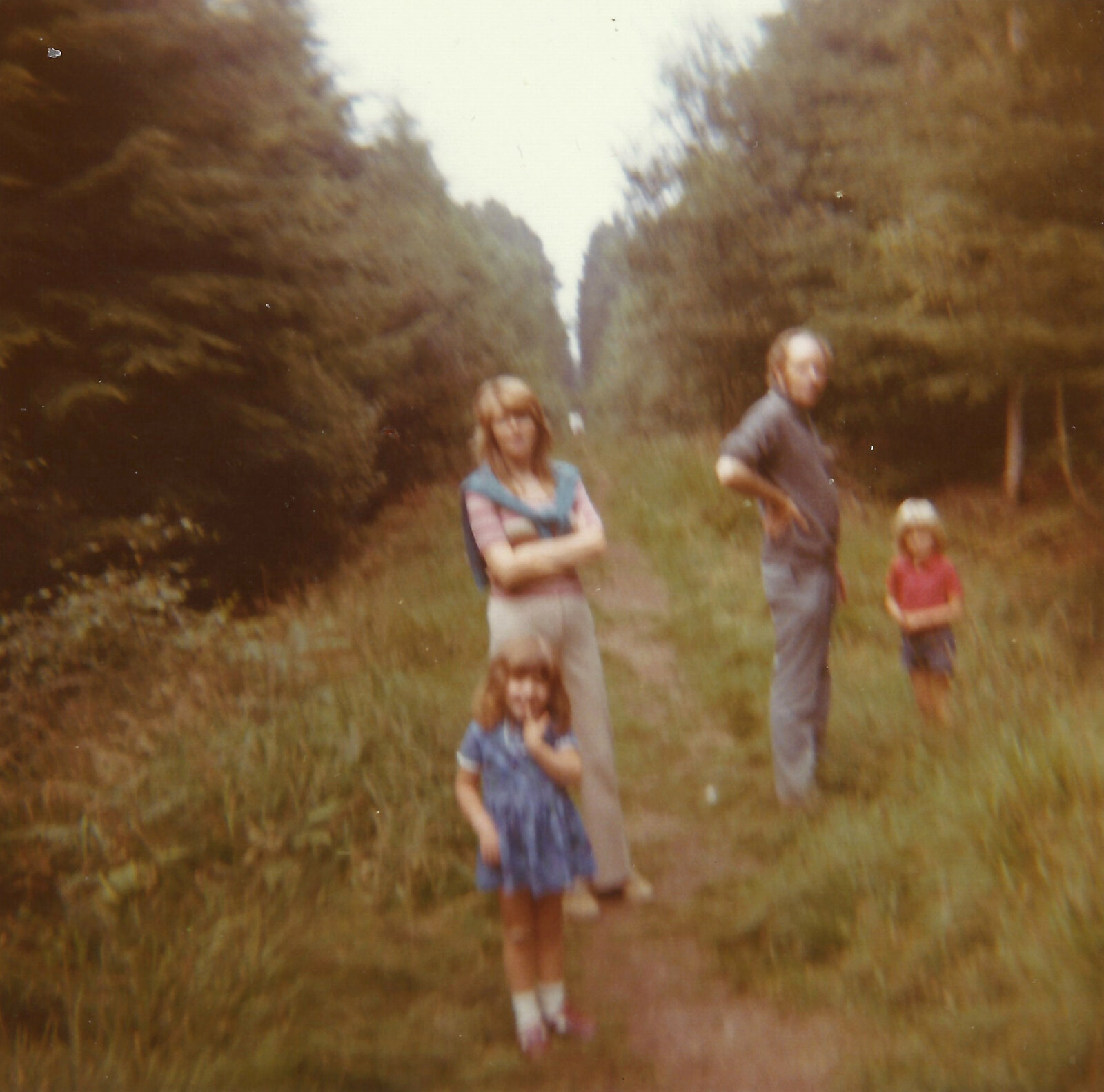 In the woods somewhere, 1971 from Family History: The 1970s, Timperley and Sandbach, Cheshire - 24th January 2020