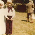 Family History: The 1970s, Timperley and Sandbach, Cheshire - 24th January 2020, Purple velvet pageboy