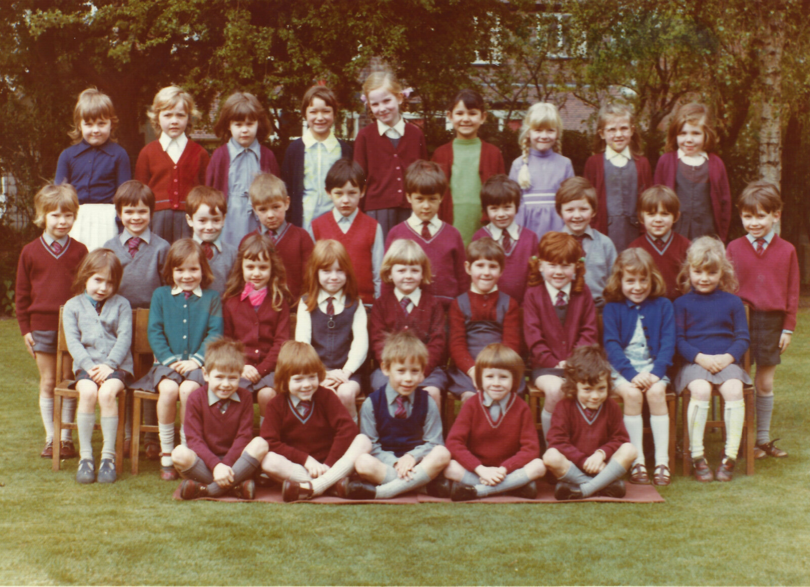 Family History: The 1970s, Timperley and Sandbach, Cheshire - 24th January 2020: Sis's school photo, Offley, Sandbach, 1975 or 76
