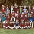 Sis's school photo, Offley, Sandbach, 1975 or 76, Family History: The 1970s, Timperley and Sandbach, Cheshire - 24th January 2020