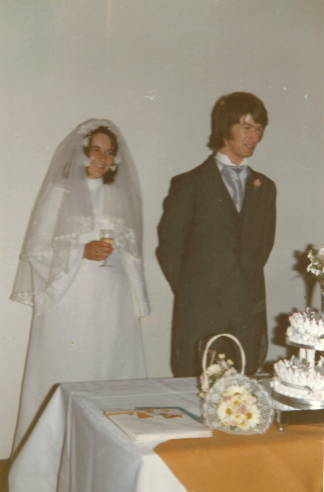 Caroline and Neil from Family History: The 1970s, Timperley and Sandbach, Cheshire - 24th January 2020