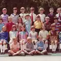 Offley County Junior school photo, Sandbach, 1978, Family History: The 1970s, Timperley and Sandbach, Cheshire - 24th January 2020