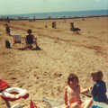On a beach somewhere, Family History: The 1970s, Timperley and Sandbach, Cheshire - 24th January 2020
