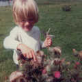 Family History: The 1970s, Timperley and Sandbach, Cheshire - 24th January 2020, Nosher picks feathers out of thistles