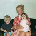 Nosher, Judith and a baby Sis, late 1968, Family History: The 1960s - 24th January 2020