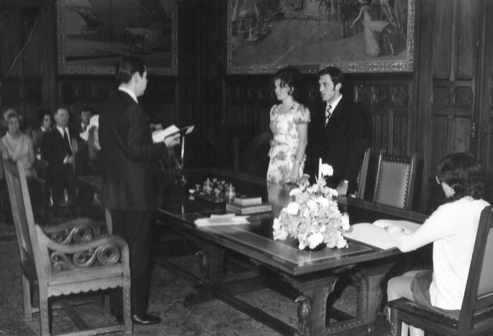 Family History: The 1960s - 24th January 2020: Judith and Bruno do the vows