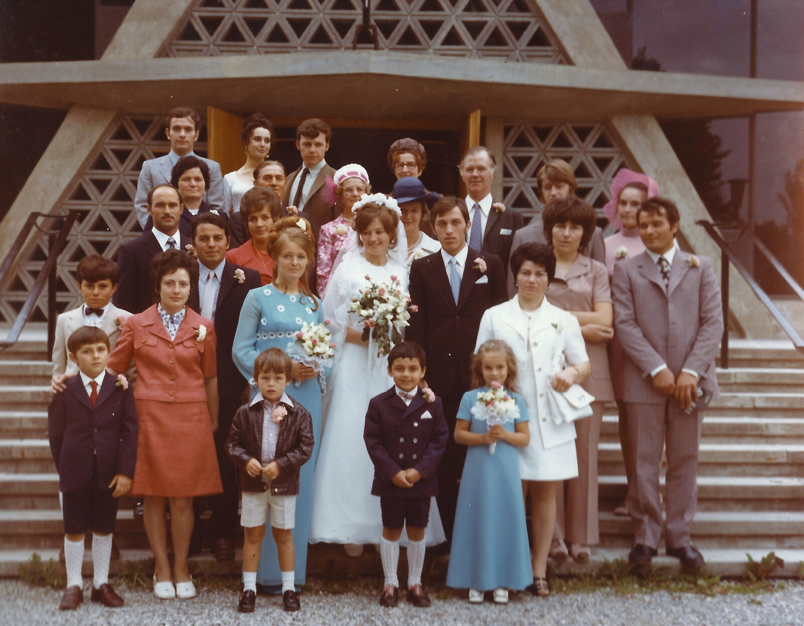 Family History: The 1960s - 24th January 2020: Wedding group photo