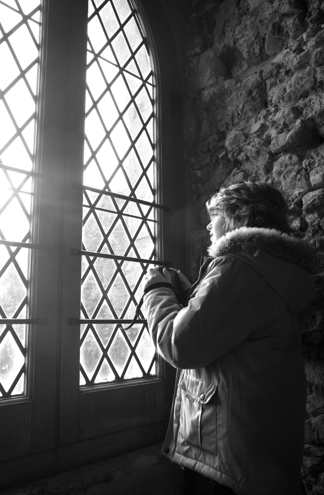 A Trip to Orford, Suffolk - 25th January 2020: Another window, another photo