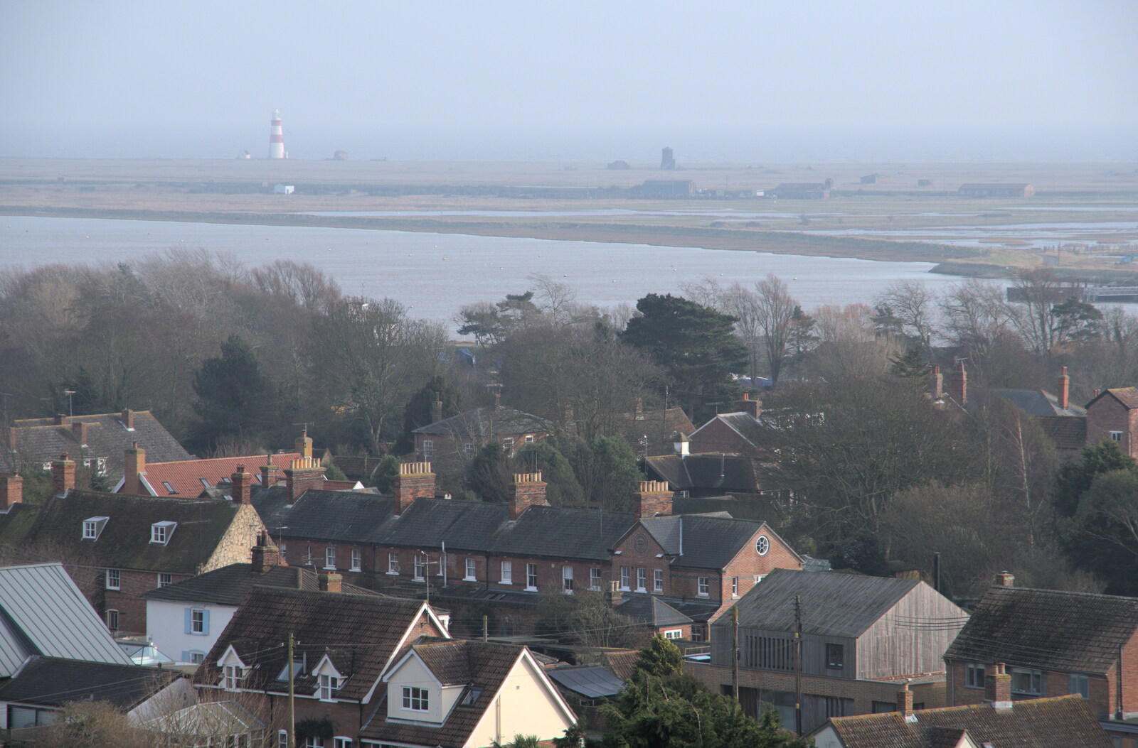 A Trip to Orford, Suffolk - 25th January 2020: The view to Orford Ness