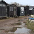 Sheds on legs, A Trip to Orford, Suffolk - 25th January 2020