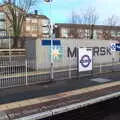 There's a broken-down freighter at Manor Park, Broken-down Freight Trains, Manor Park, London - 28th January 2020