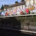 Network Rail: one just watches while two work, Broken-down Freight Trains, Manor Park, London - 28th January 2020