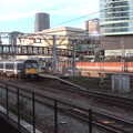 Stratford Station and a Class 360 commuter, Broken-down Freight Trains, Manor Park, London - 28th January 2020