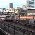 Stratford Station and a Class 360 commuter, Broken-down Freight Trains, Manor Park, London - 28th January 2020