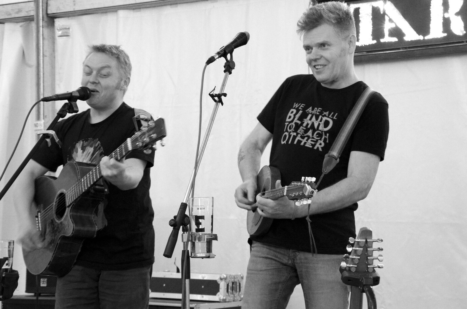 Liam and Ian from The Star Wing Winter Beer Fest, Redgrave, Suffolk - 31st January 2020