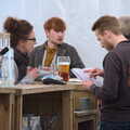 Sue's at the bar, The Star Wing Winter Beer Fest, Redgrave, Suffolk - 31st January 2020