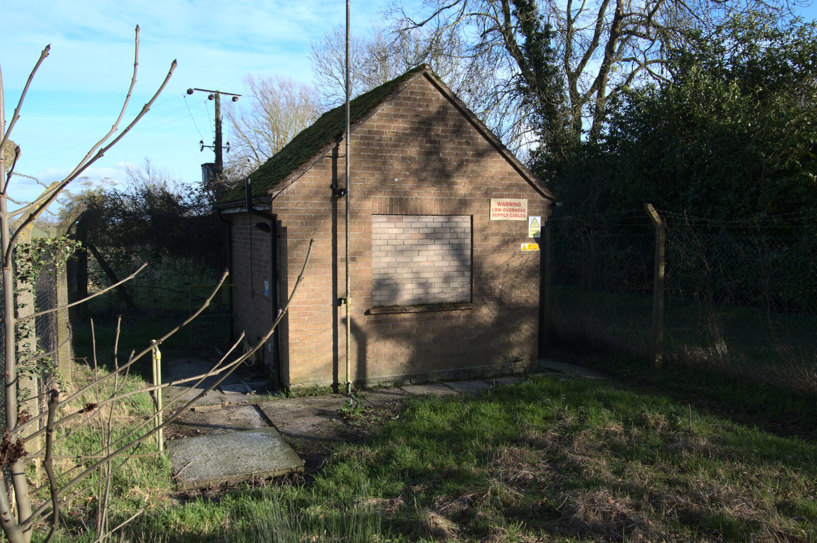 Some sort of pumping station from Snowdrops at Talconeston Hall, Tacolneston, Norfolk - 7th February 2020