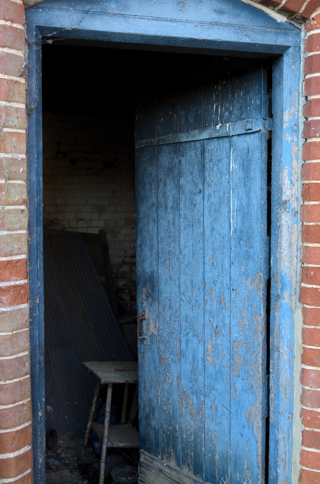 A door into the potting shed from Snowdrops at Talconeston Hall, Tacolneston, Norfolk - 7th February 2020