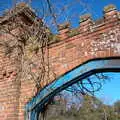 A very rustic garden gate, Snowdrops at Talconeston Hall, Tacolneston, Norfolk - 7th February 2020