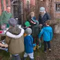 The lord of the manor provides tea and biscuits, Snowdrops at Talconeston Hall, Tacolneston, Norfolk - 7th February 2020