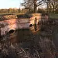 The bridge over the pond, Snowdrops at Talconeston Hall, Tacolneston, Norfolk - 7th February 2020