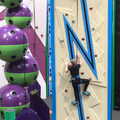 Soph scales another wall, Clip and Climb, The Havens, Ipswich - 15th February 2020