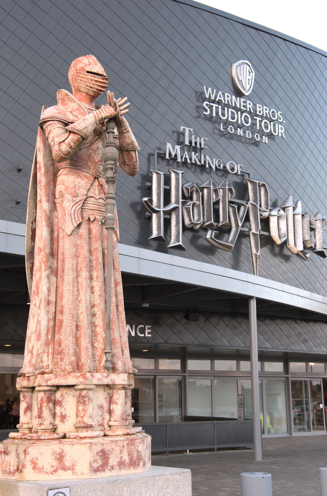 One of the Wizard Chess pieces from A Trip to Harry Potter World, Leavesden, Hertfordshire - 16th February 2020