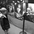 Harry looks at photos of the film's cast, A Trip to Harry Potter World, Leavesden, Hertfordshire - 16th February 2020