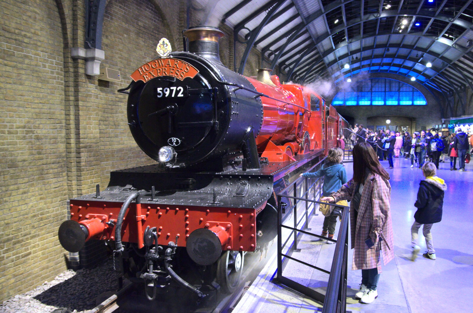 The Hogwart's Express from A Trip to Harry Potter World, Leavesden, Hertfordshire - 16th February 2020