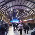 An impressive King's Cross, A Trip to Harry Potter World, Leavesden, Hertfordshire - 16th February 2020