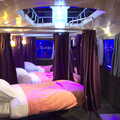 Beds on the bus, A Trip to Harry Potter World, Leavesden, Hertfordshire - 16th February 2020